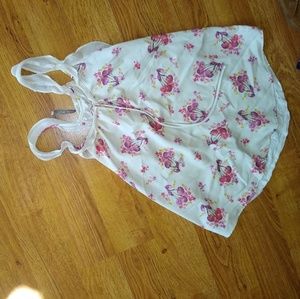 Lauren Conrad Cherry pattern, flowy tank